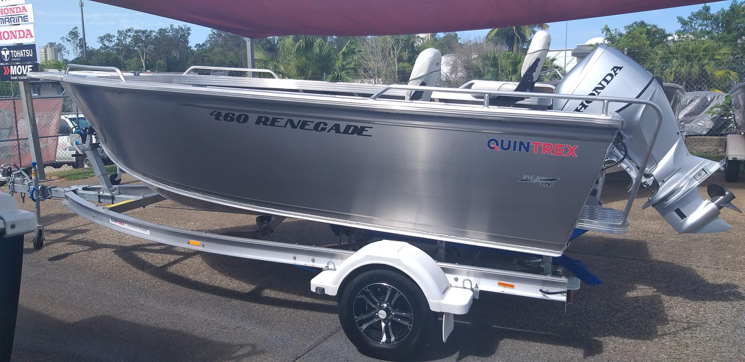 Quintrex 460 Renegade TS Package​